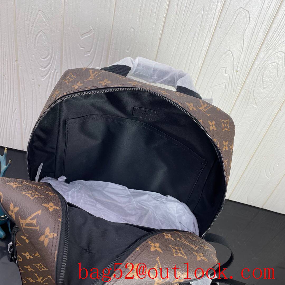 LV Louis Vuitton men dean backpack monogram macassar emanates premium sportswear allure bag M45335