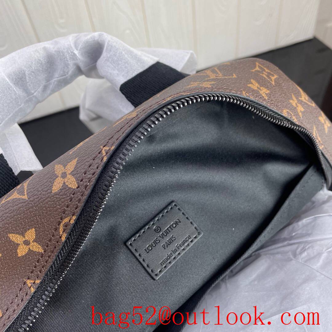 LV Louis Vuitton men dean backpack monogram macassar emanates premium sportswear allure bag M45335