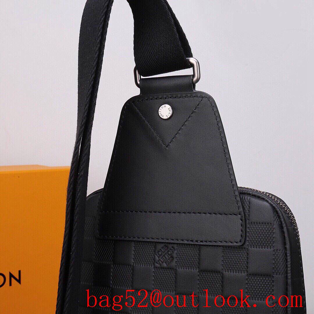 LV Louis Vuitton men avenue sling sporty casual damier infini leather chest bag N41720