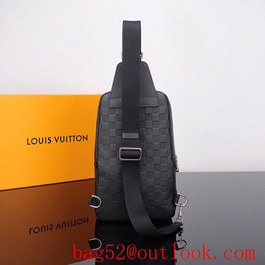 LV Louis Vuitton men avenue sling sporty casual damier infini leather chest bag N41720