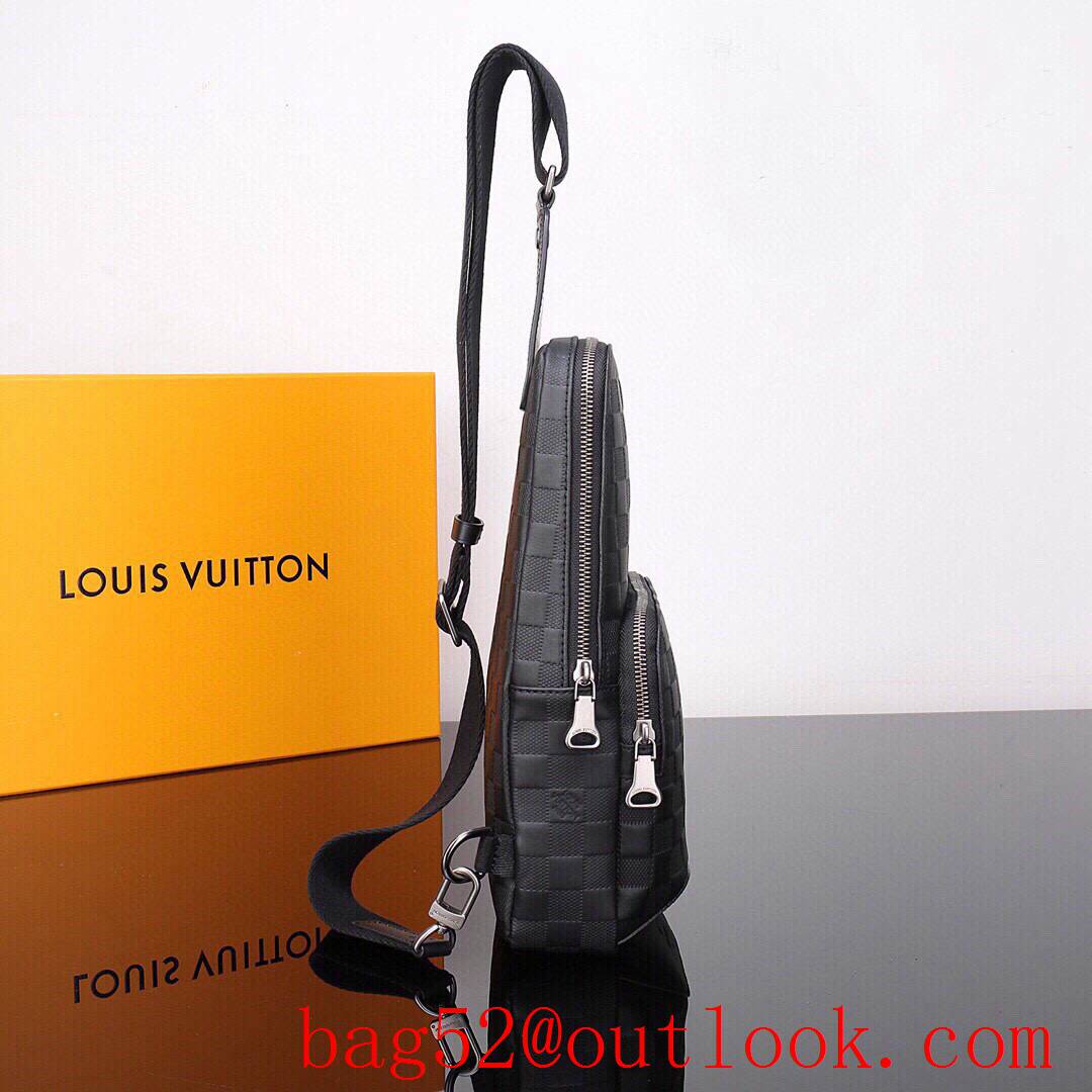 LV Louis Vuitton men avenue sling sporty casual damier infini leather chest bag N41720