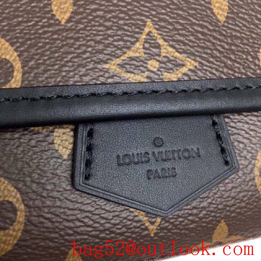 LV Louis Vuitton men monogram macassar magnetic messenger bag M45557