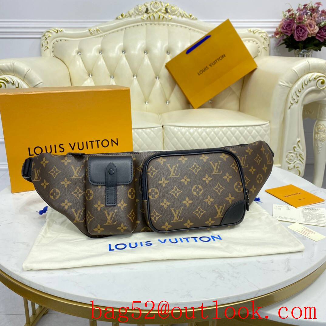 LV Louis Vuitton men monogram christopher bumbag check shoulder bag M45337