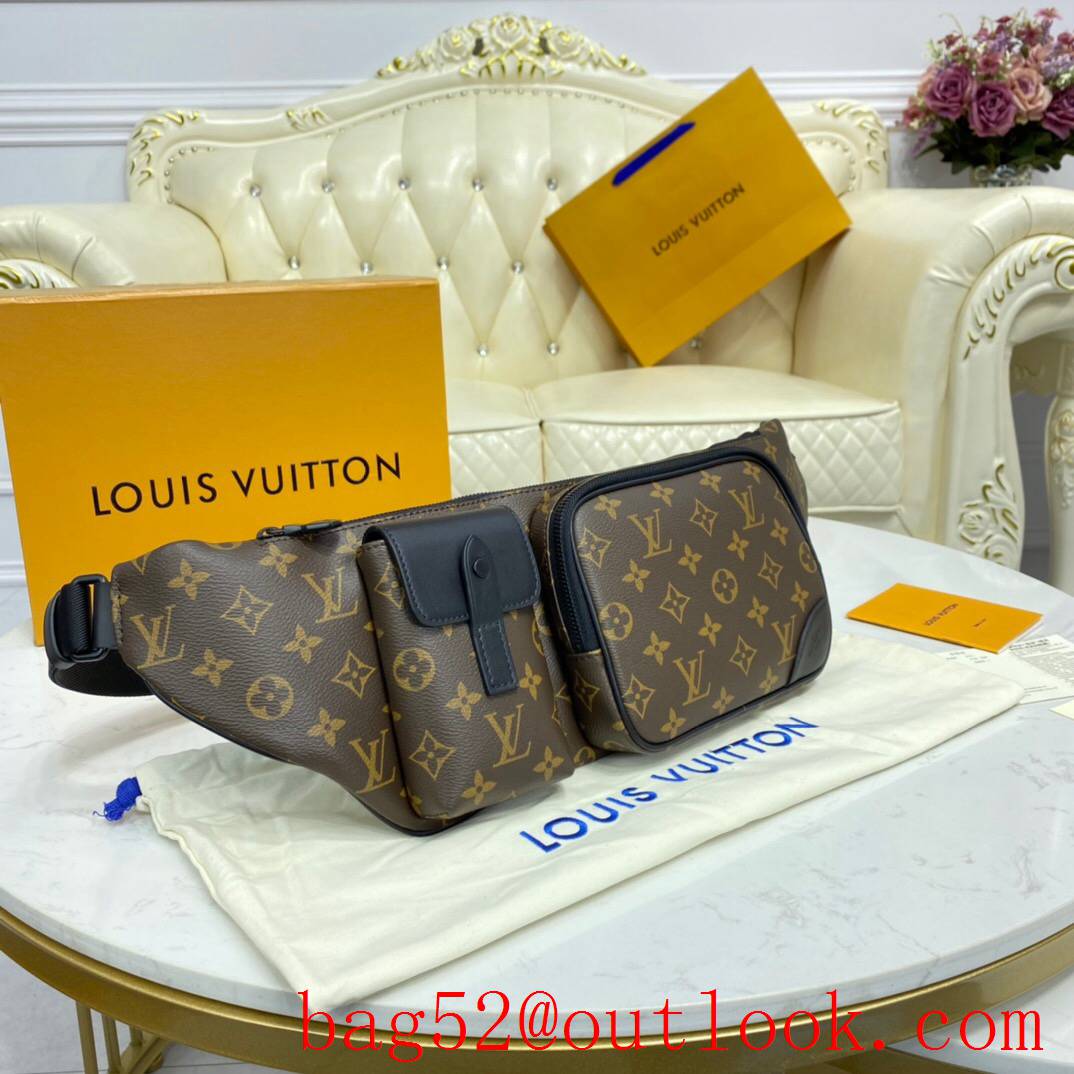 LV Louis Vuitton men monogram christopher bumbag check shoulder bag M45337