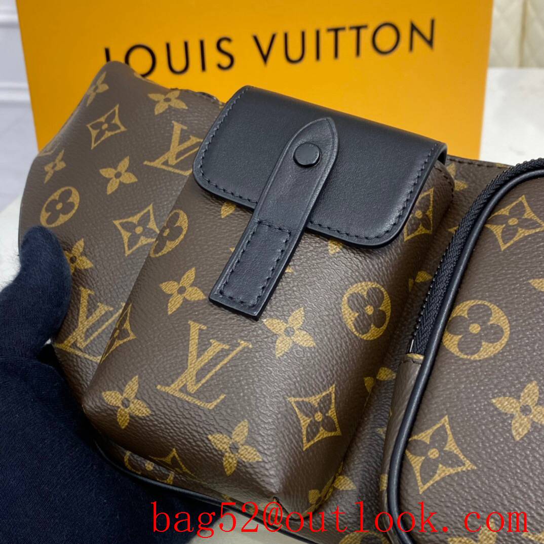 LV Louis Vuitton men monogram christopher bumbag check shoulder bag M45337