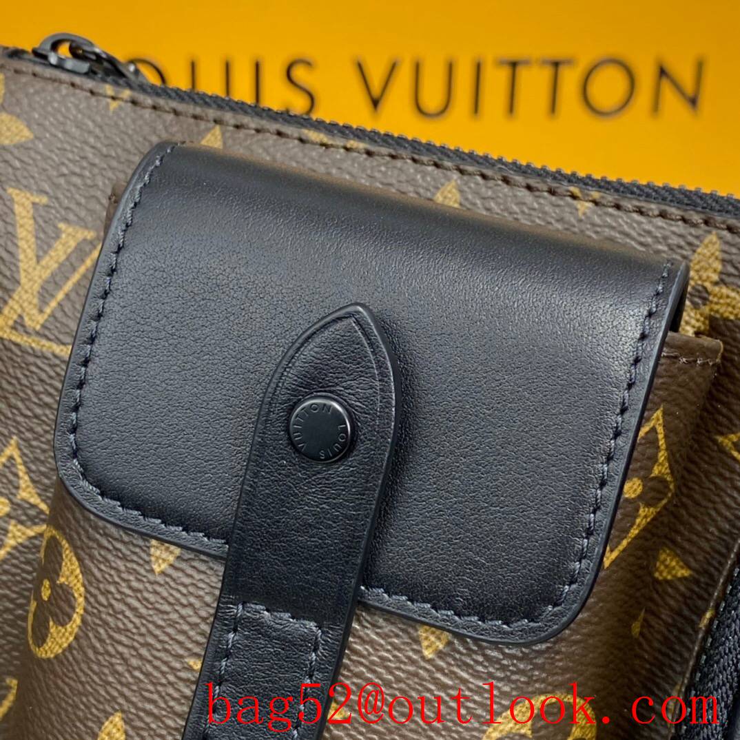 LV Louis Vuitton men monogram christopher bumbag check shoulder bag M45337