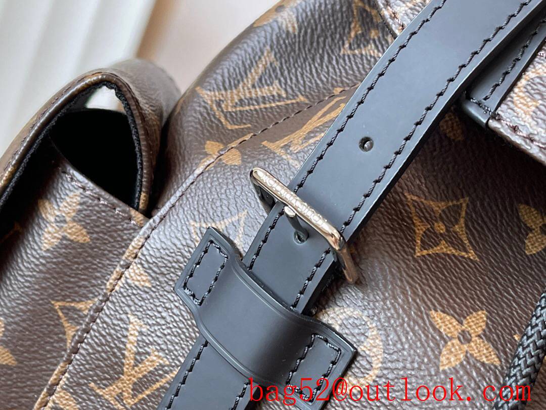 LV Louis Vuitton men Christopher PM conjures hiking pack Monogram canvas backpack bag M43735