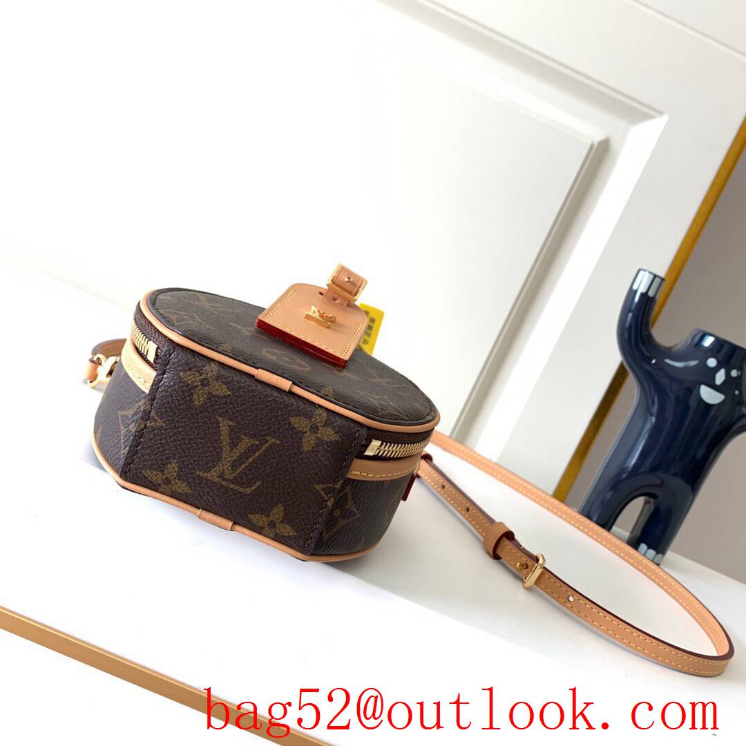 LV Louis Vuitton Monogram Mini Boite Chapeau Shoulder Bag M44699 Brown