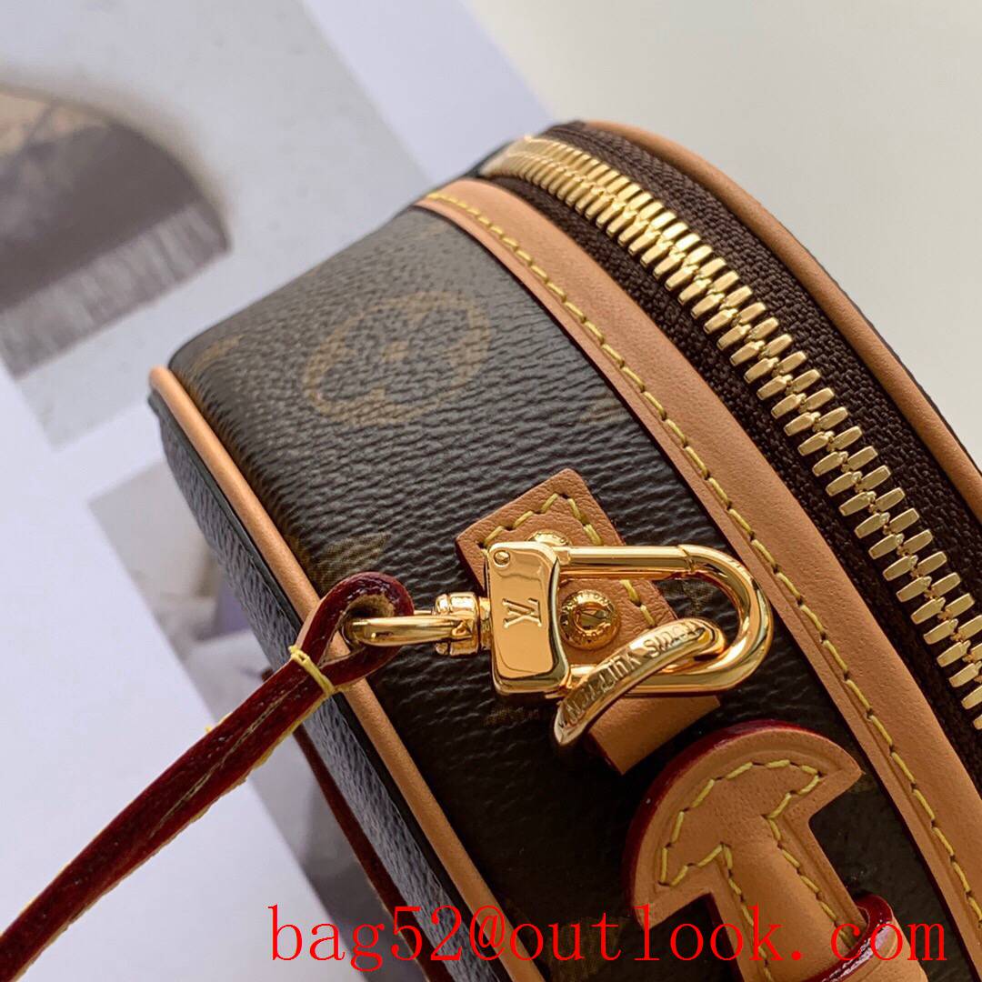 LV Louis Vuitton Monogram Mini Boite Chapeau Shoulder Bag M44699 Brown