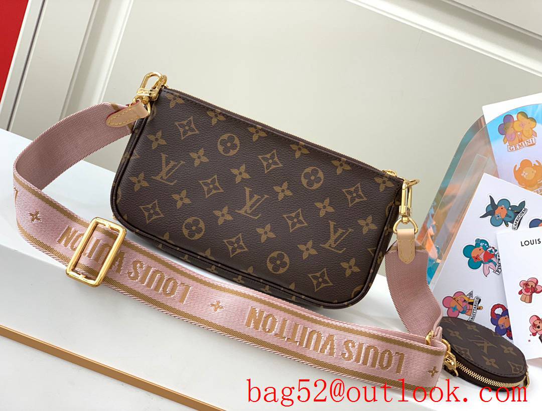 LV Louis Vuitton Monogram Multi Pochette Accessoires Bag M44840