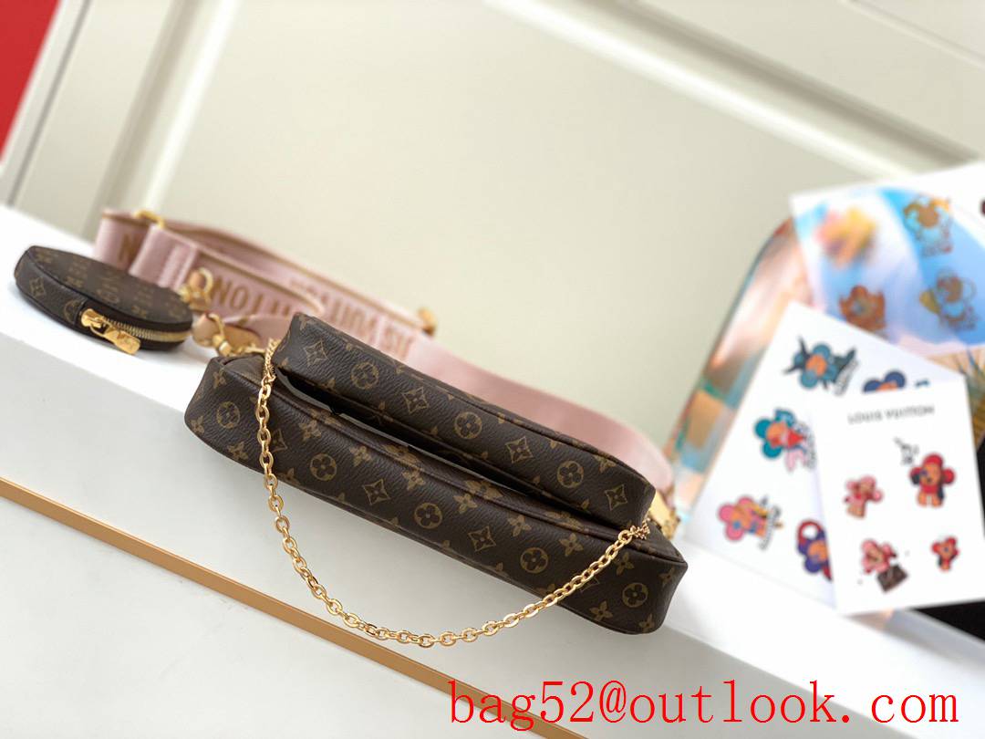 LV Louis Vuitton Monogram Multi Pochette Accessoires Bag M44840