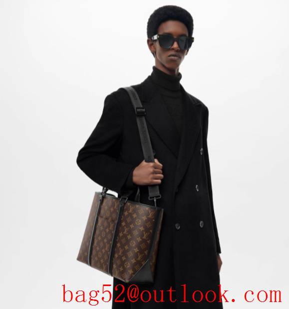 LV Louis Vuitton men weekend tote pm shoulder bag