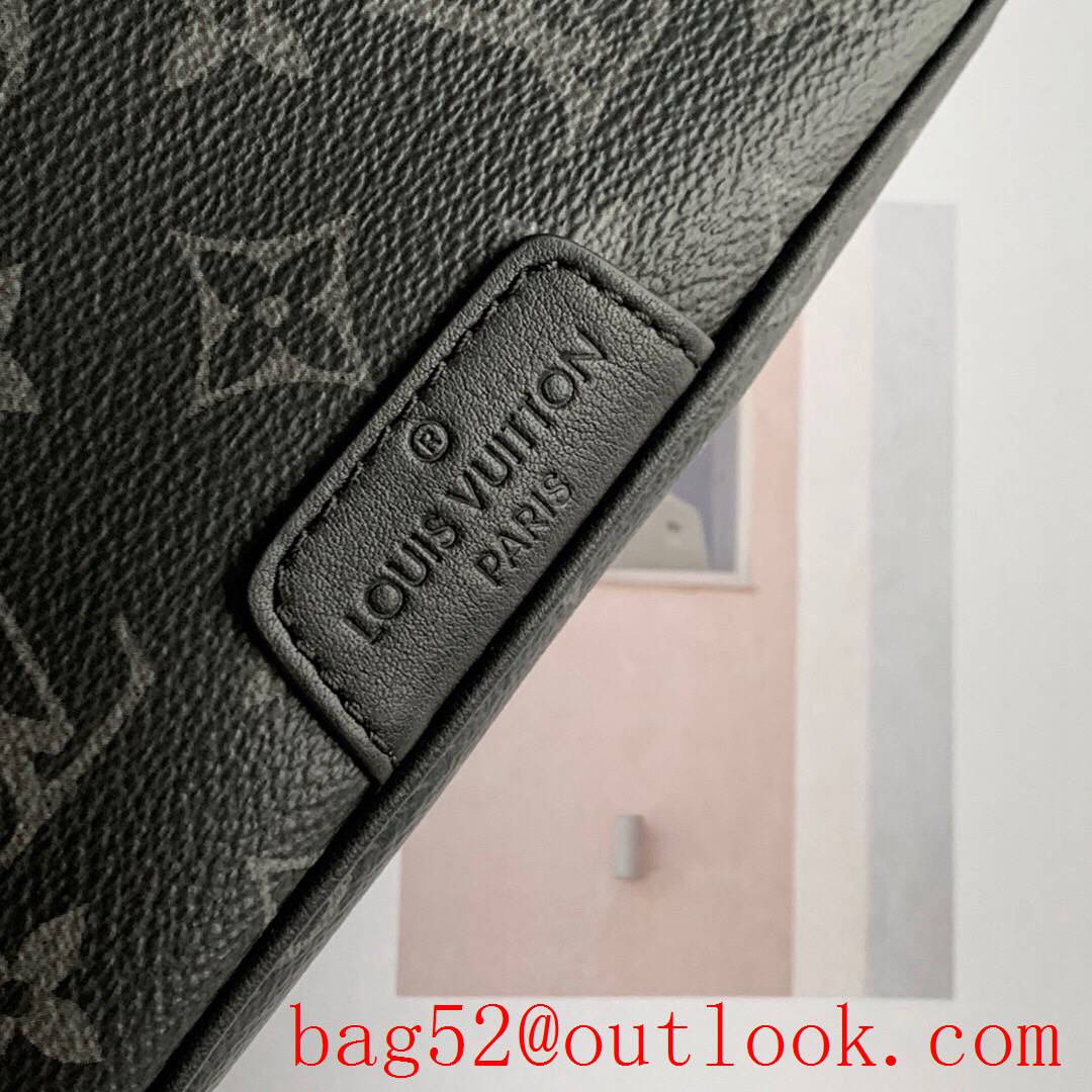 LV Louis Vuitton Monogram Discovery Bumbag Belt Bag M44336 Black