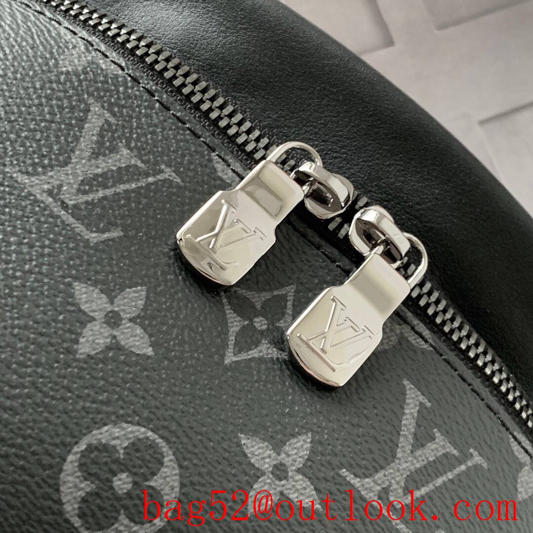 LV Louis Vuitton Monogram Discovery Bumbag Belt Bag M44336 Black