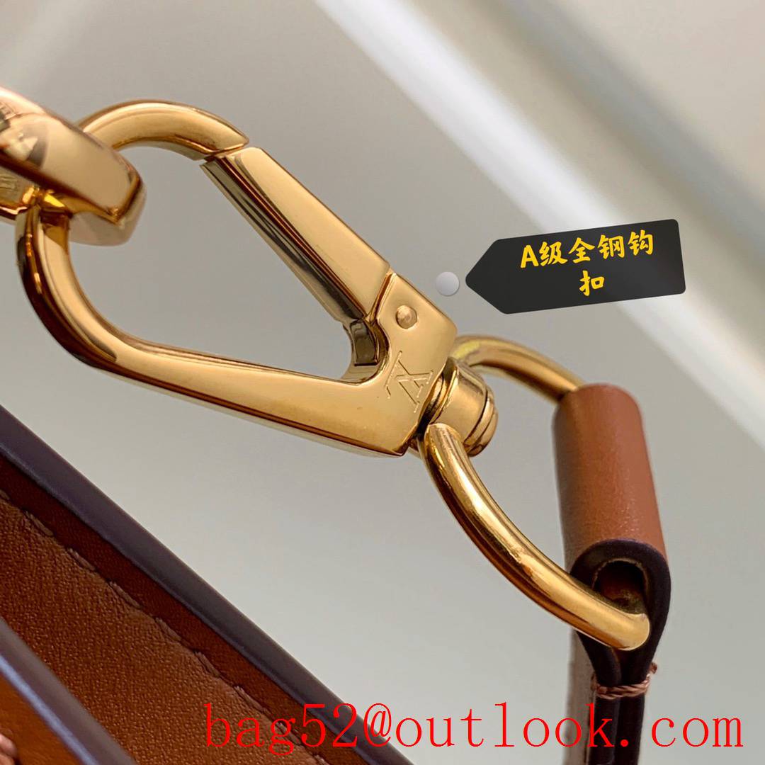LV Louis Vuitton Mini Dauphine Monogram Canvas Shoulder Bag M44580