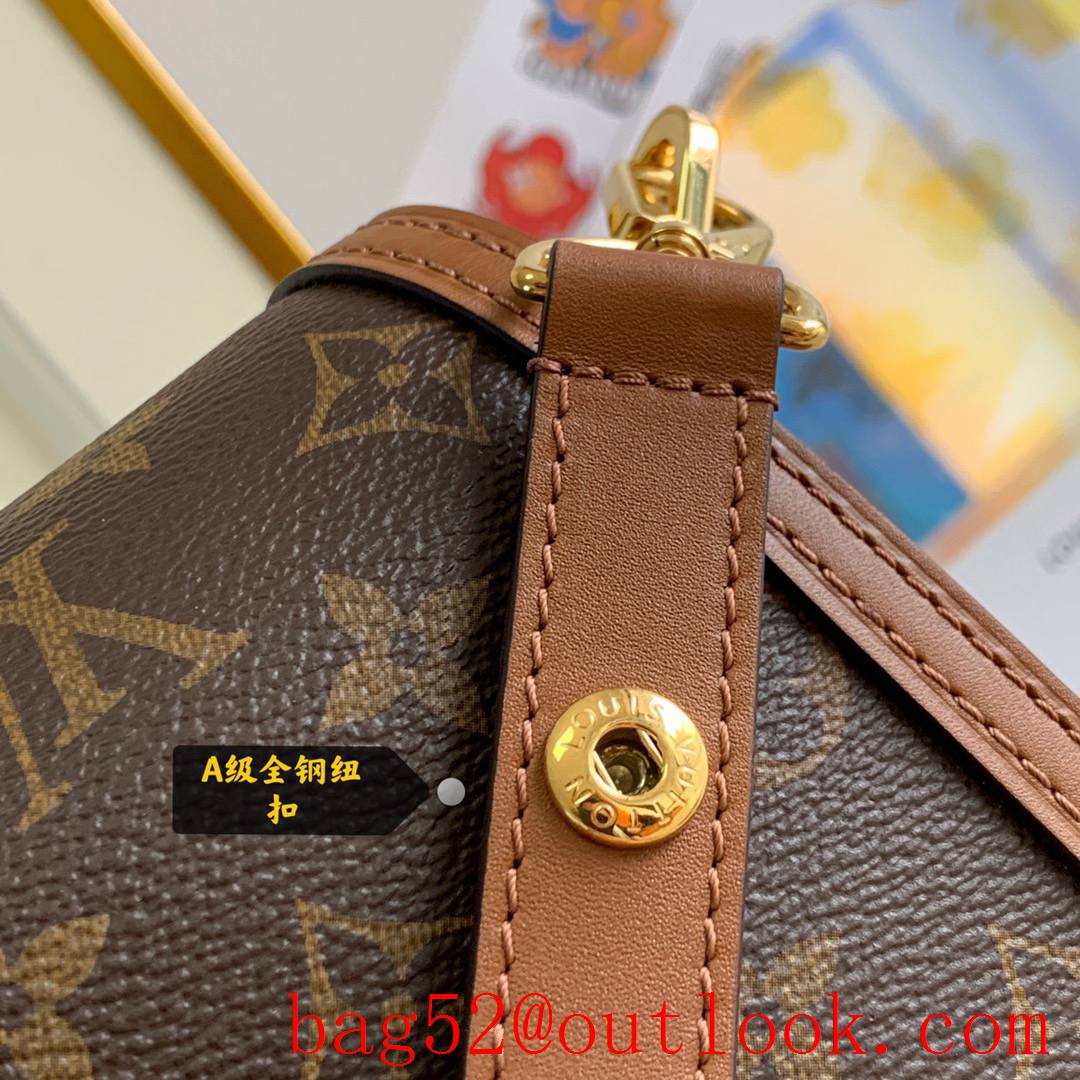 LV Louis Vuitton Mini Dauphine Monogram Canvas Shoulder Bag M44580