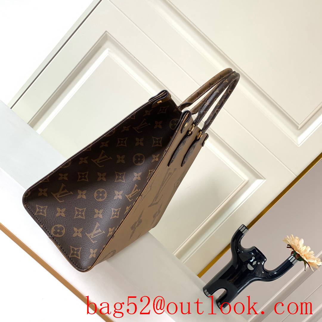 LV Louis Vuitton Cabas Onthego MM Monogram Tote Bag Handbag M45321