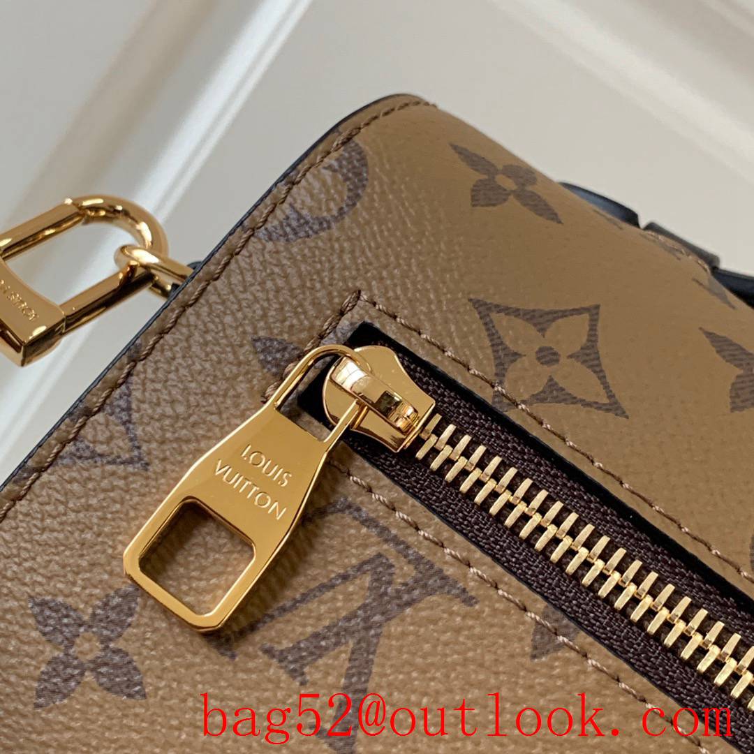 LV Louis Vuitton Monogram Pochette Metis Shoulder Bag M44876 Brown&Tan