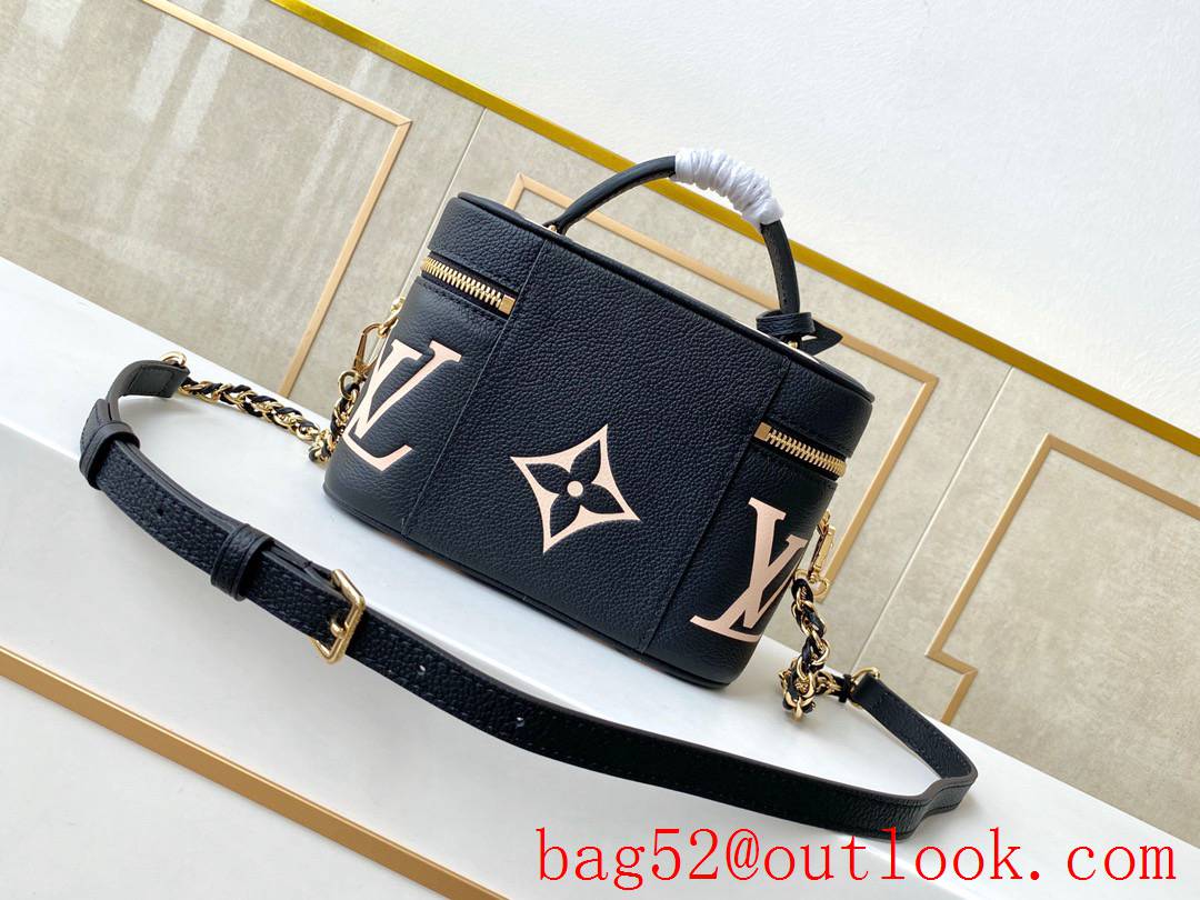 LV Louis Vuitton Monogram Leather Vanity PM Cosmetic Bag Handbag M45780