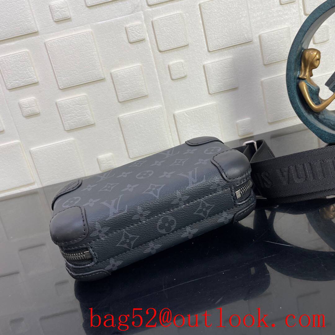 LV Louis Vuitton men M45579 monogram eclipse canvas horizon clutch shoulder bag