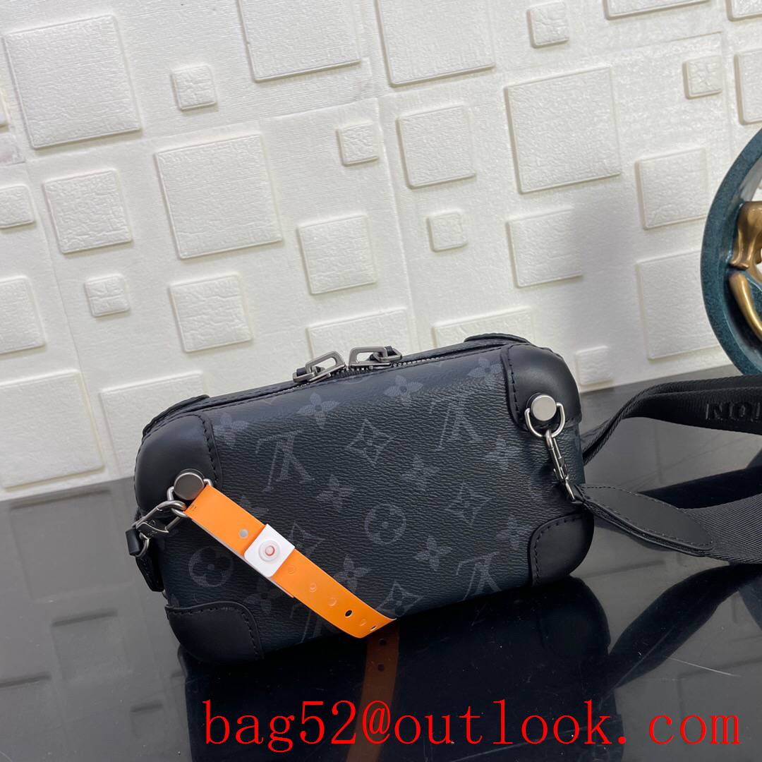 LV Louis Vuitton men M45579 monogram eclipse canvas horizon clutch shoulder bag