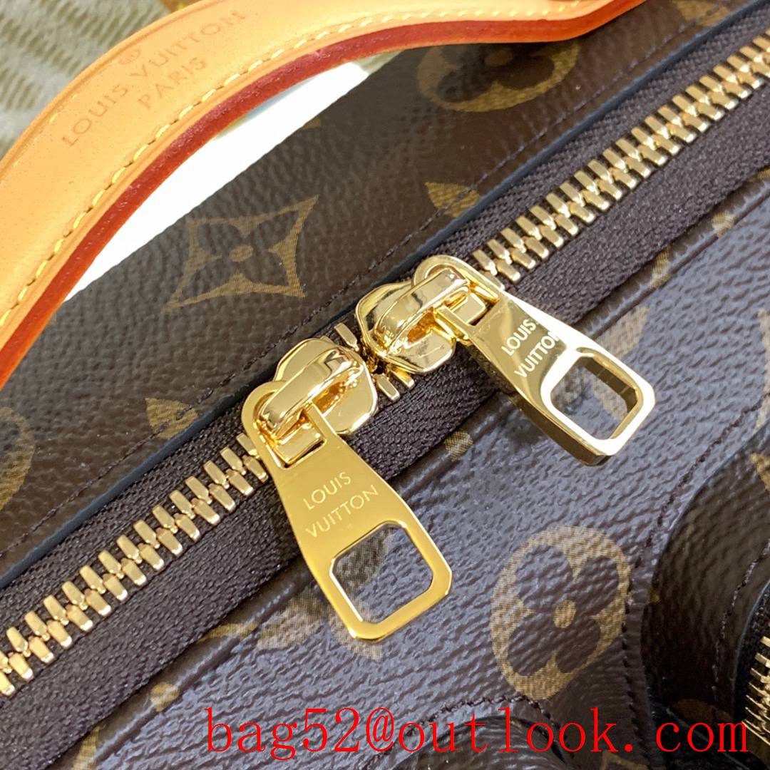 Louis Vuitton LV Monogram Canvas Utility Crossbody Bag M80446 Brown