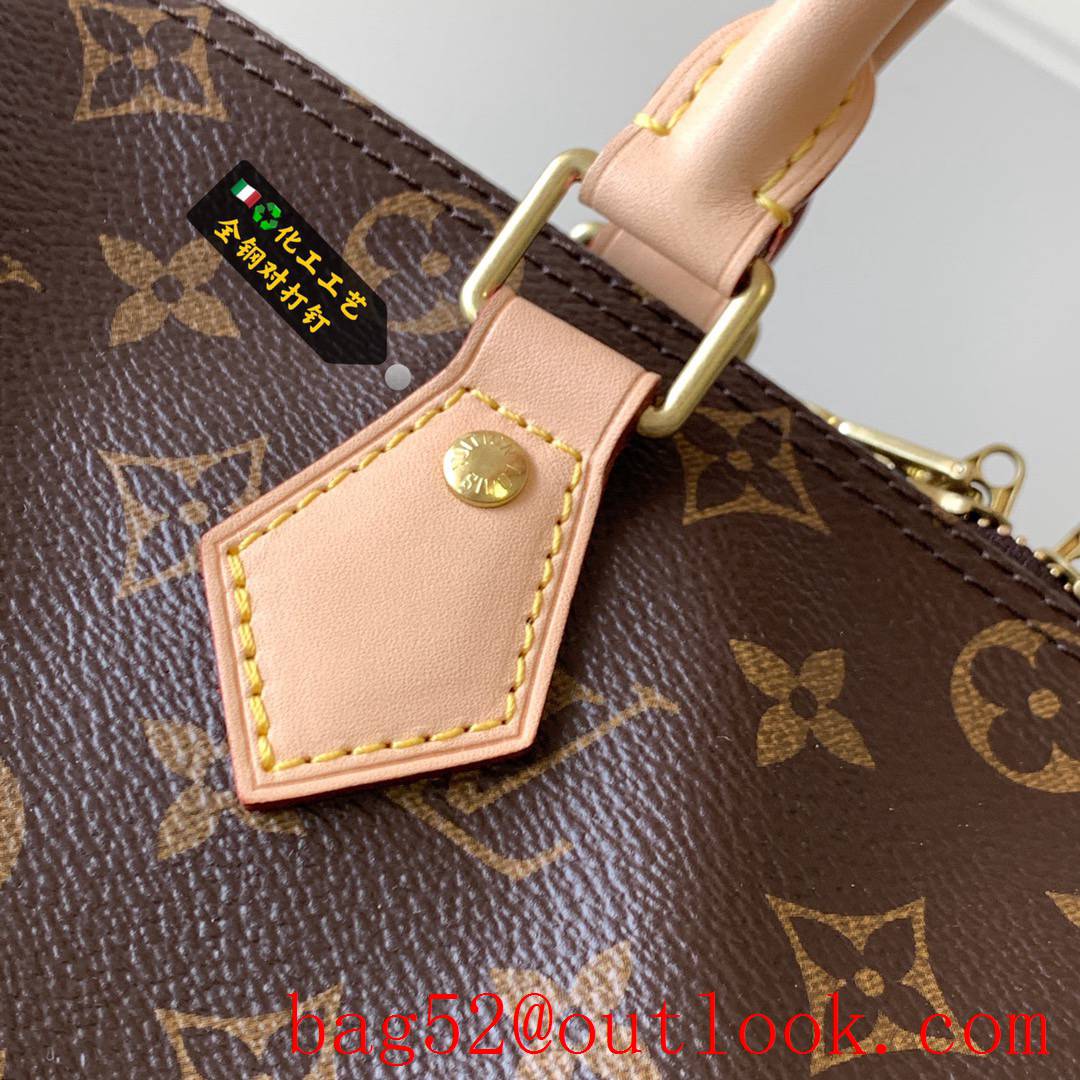 Louis Vuitton LV Monogram Canvas Speedy 30 Bag Handbag M41112 Brown