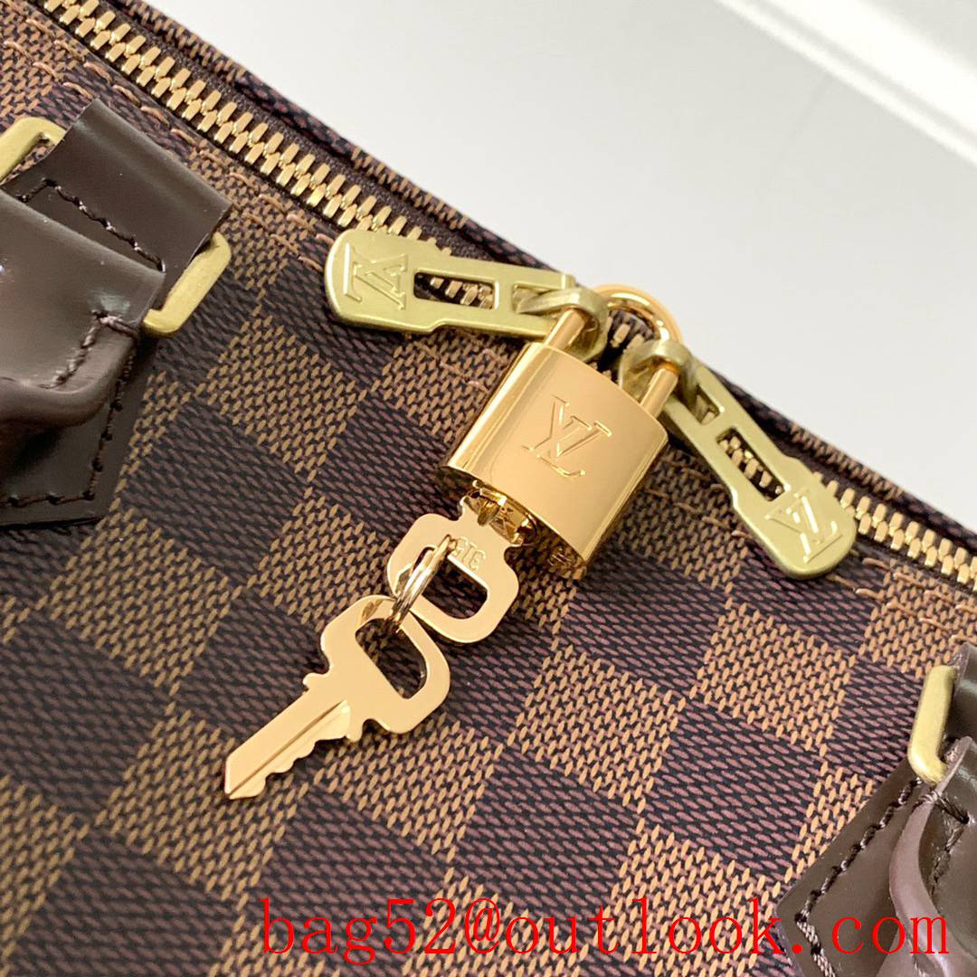 Louis Vuitton LV Speedy 30 Damier Ebene Bag Handbag N41367 Brown