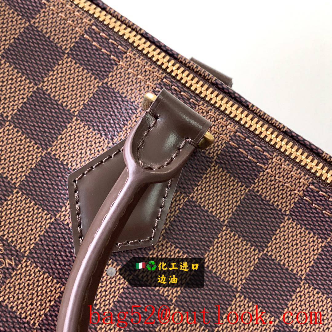 Louis Vuitton LV Speedy 30 Damier Ebene Bag Handbag N41367 Brown