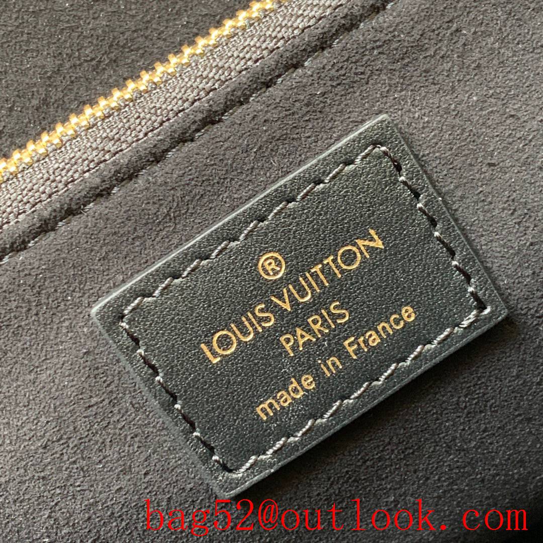 Louis Vuitton LV Damier Ebene Vavin PM Chain Bag Handbag N40108 Black