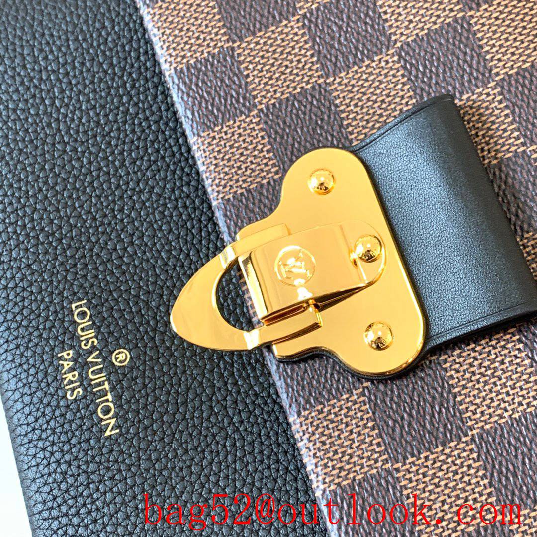 Louis Vuitton LV Damier Ebene Vavin PM Chain Bag Handbag N40108 Black