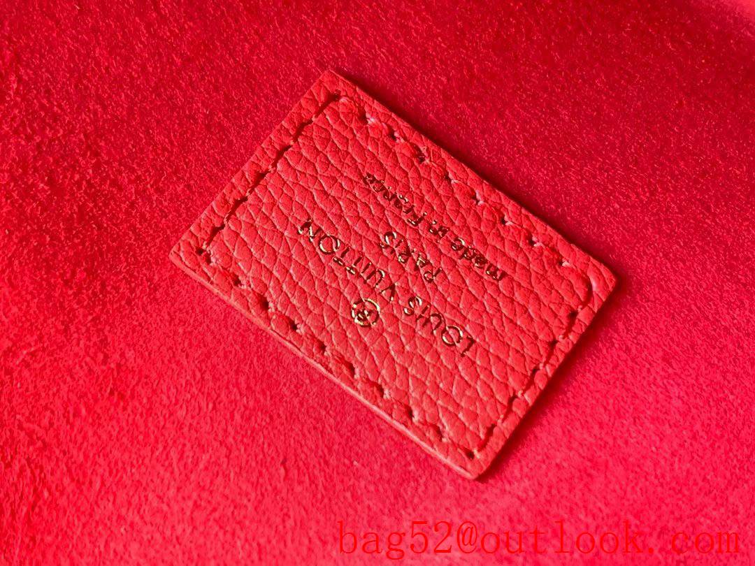 Louis Vuitton LV Monogram Victoire Chain Bag Handbag M41731 Red