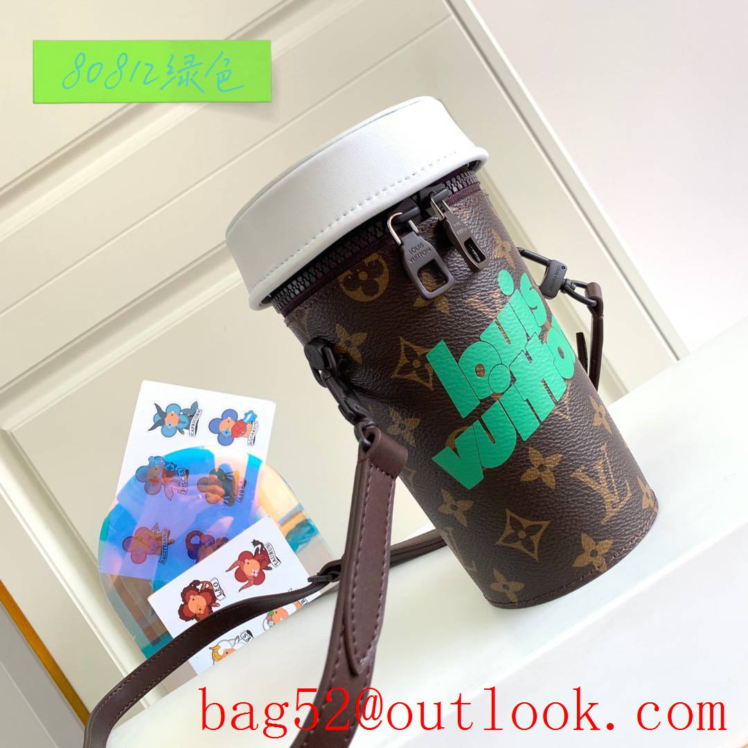 Louis Vuitton Everyday LV Monogram Coffee Cup Shoulder Bag M80812 Green