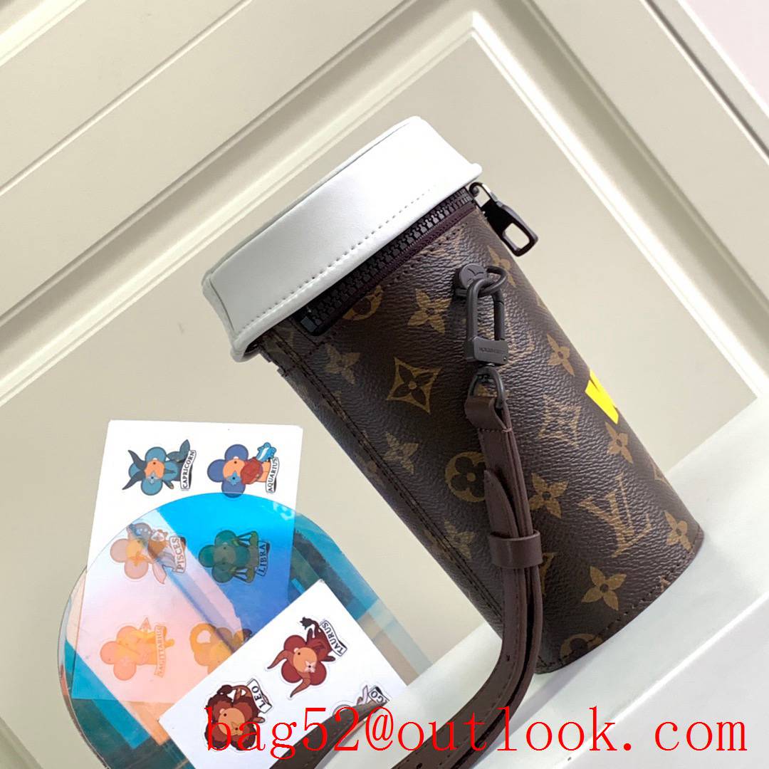 Louis Vuitton Everyday LV Monogram Coffee Cup Shoulder Bag M80812 Yellow