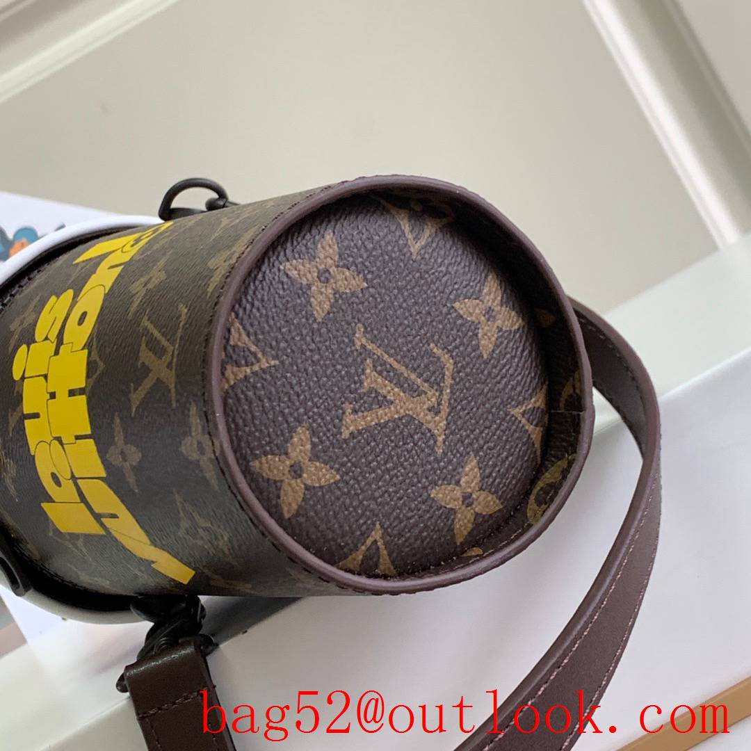 Louis Vuitton Everyday LV Monogram Coffee Cup Shoulder Bag M80812 Yellow