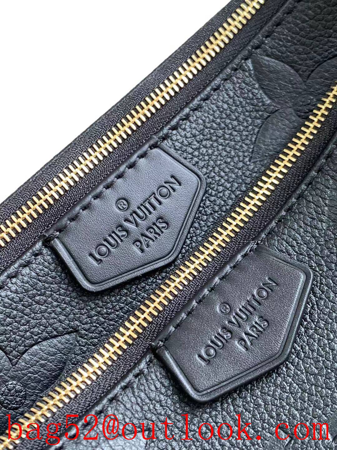 Louis Vuitton LV Multi Pochette Accessoires Crossbody Bag M80399 Black