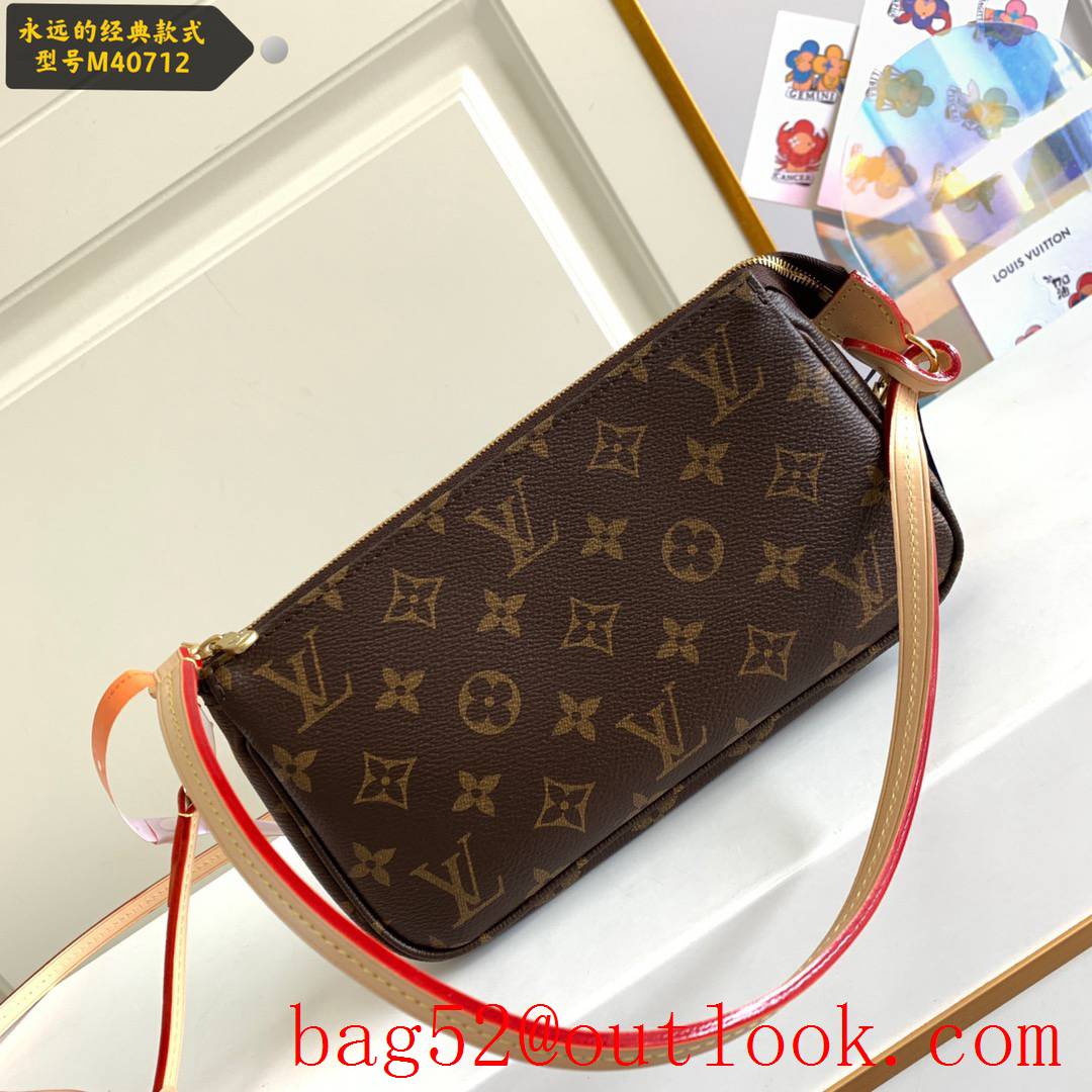 Louis Vuitton LV Monogram Pochette Accessoires Shoulder Bag M40712
