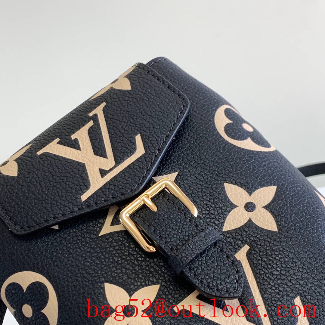 Louis Vuitton LV Monogram Tiny By the Pool Backpack Bag M45765 Black