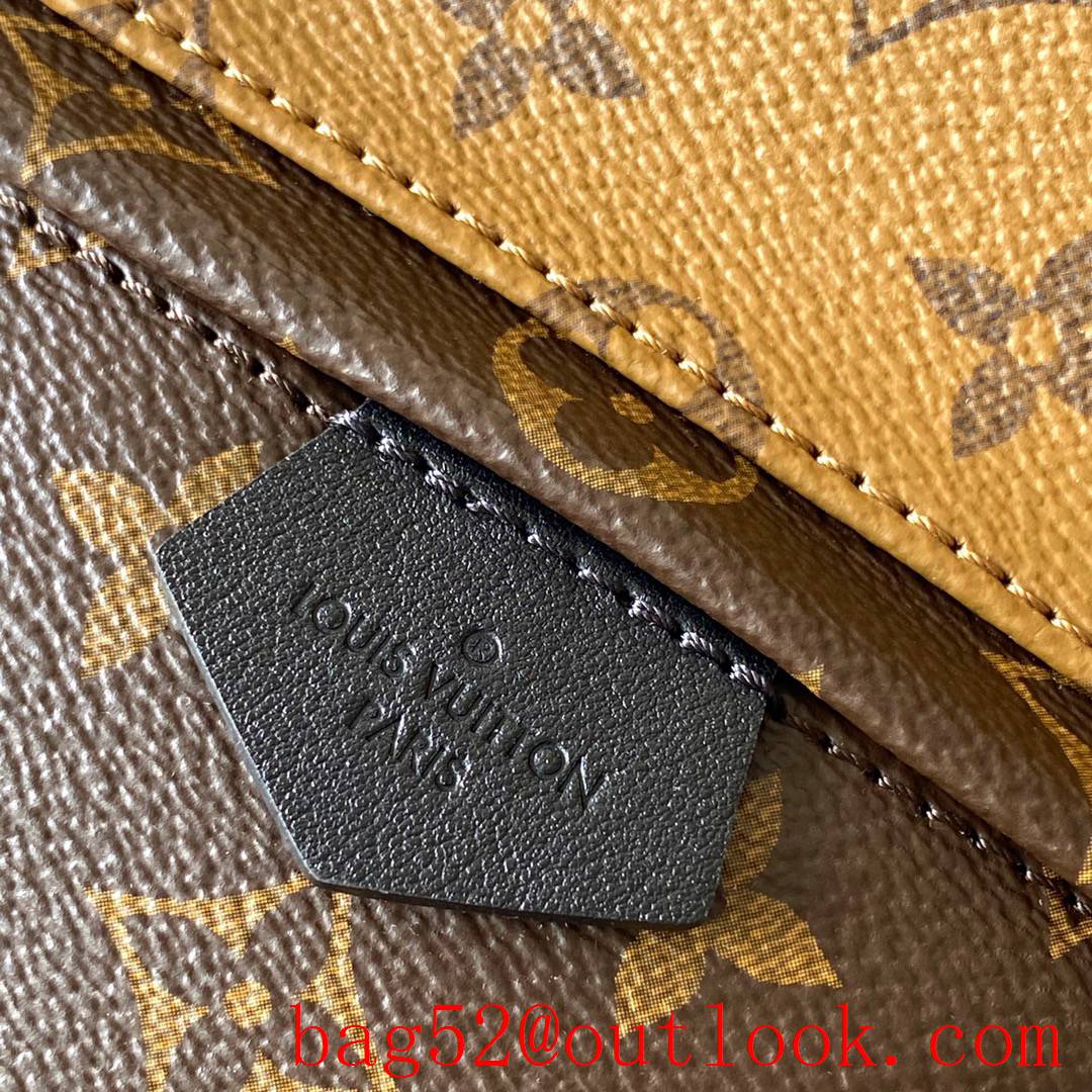 Louis Vuitton LV Monogram Palm Springs Mini Backpack Bag M44872 Tan