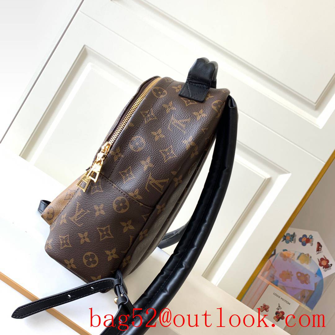 Louis Vuitton LV Monogram Palm Springs PM Backpack Bag M44870 Brown