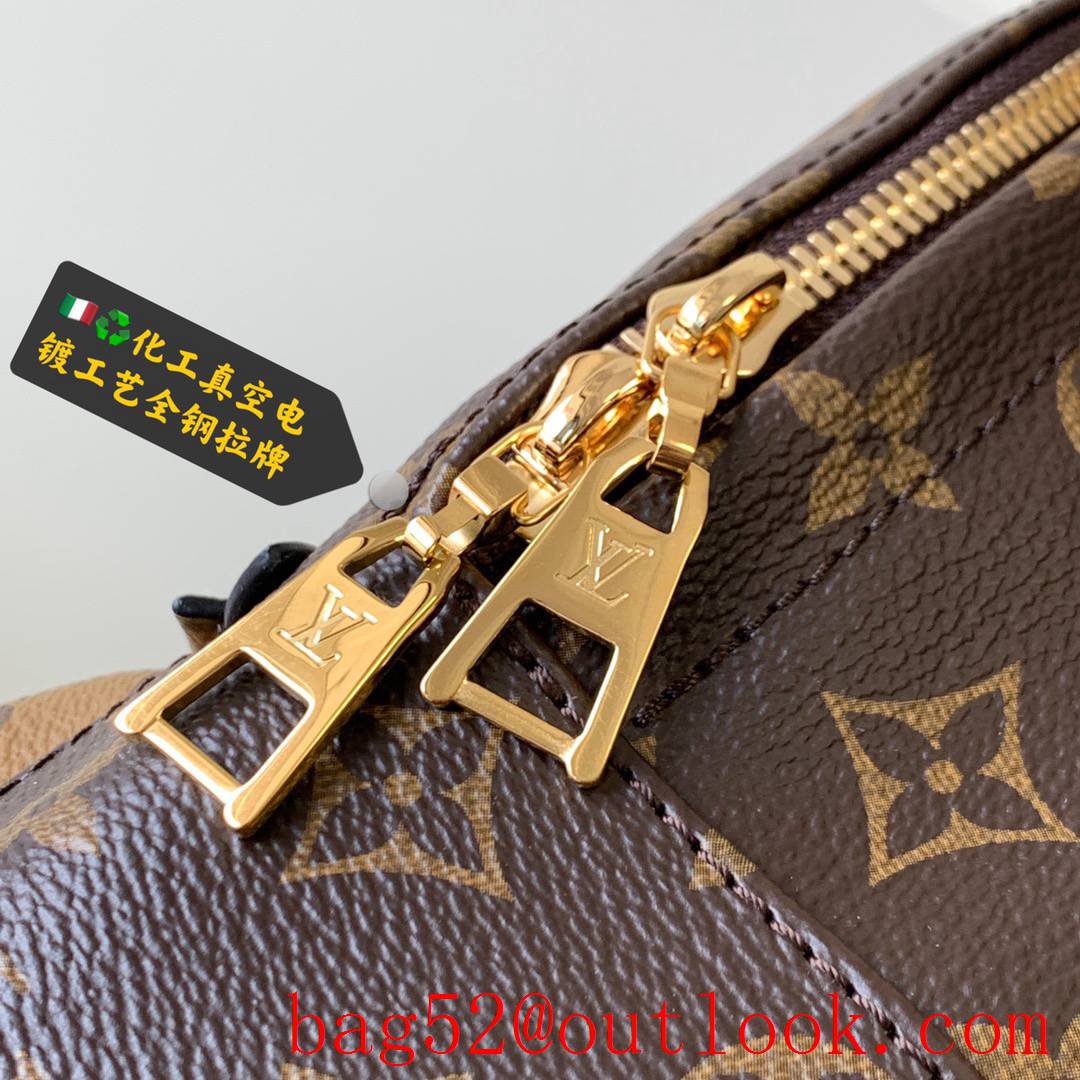 Louis Vuitton LV Monogram Palm Springs PM Backpack Bag M44870 Brown