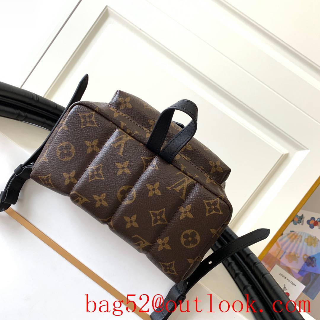 Louis Vuitton LV Monogram Palm Springs PM Backpack Bag Brown M44871
