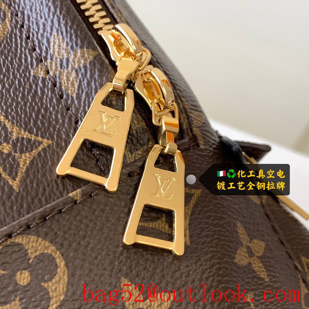 Louis Vuitton LV Monogram Palm Springs PM Backpack Bag Brown M44871