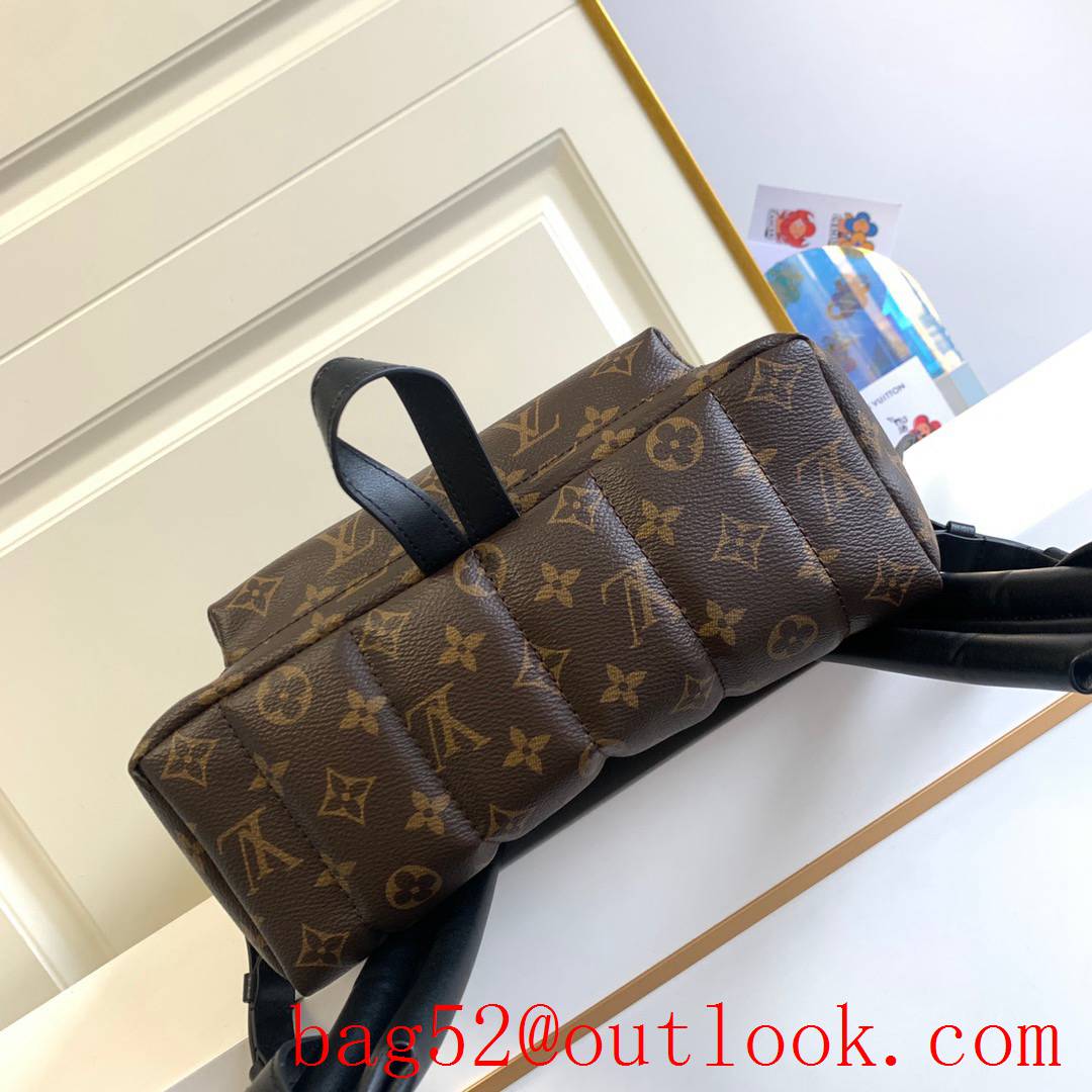 Louis Vuitton LV Monogram Palm Springs MM Backpack Bag Brown M44874