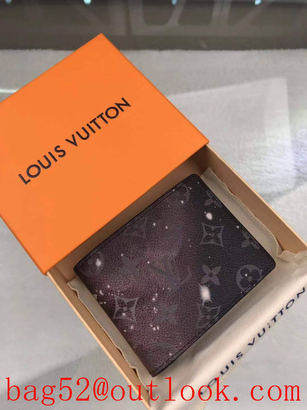 LV Louis Vuitton short monogram star wallet purse M67429