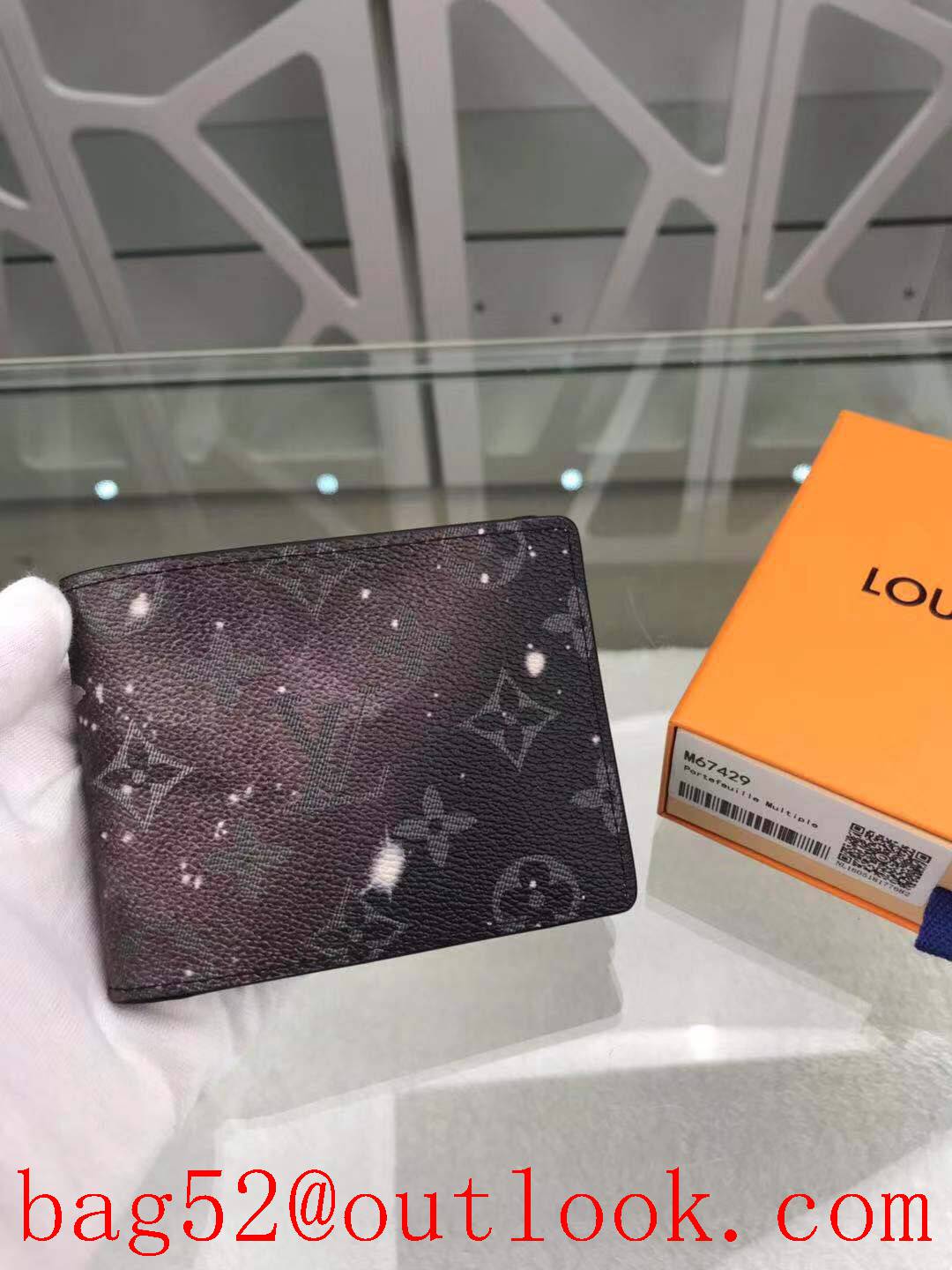 LV Louis Vuitton short monogram star wallet purse M67429