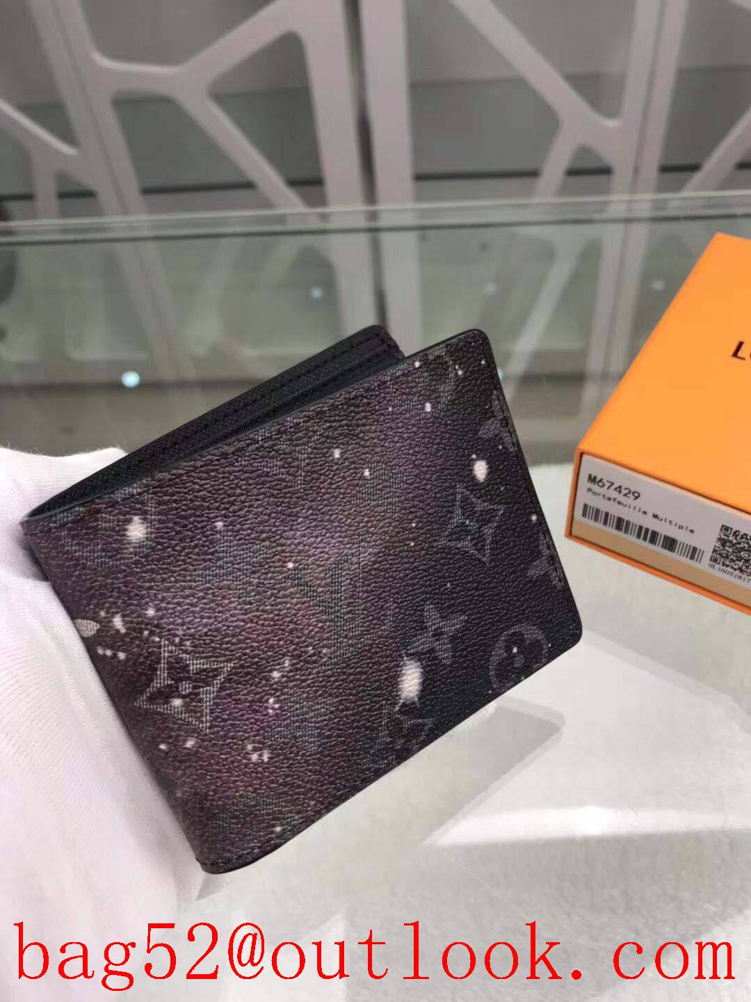 LV Louis Vuitton short monogram star wallet purse M67429