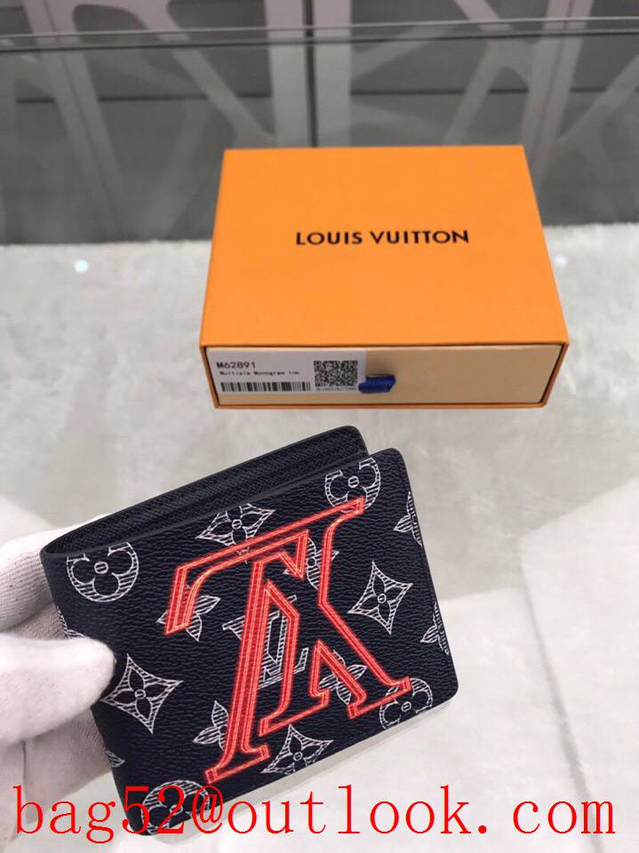 LV Louis Vuitton short pocket wallet purse M62891