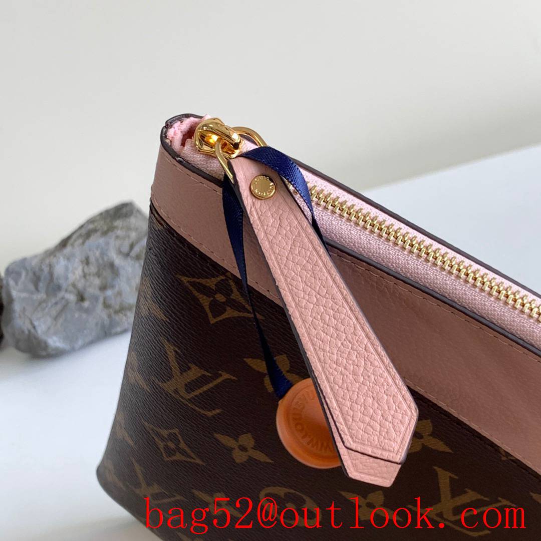 Louis Vuitton LV Monogram Daily Pouch Clutch Purse Bag M62942 Pink