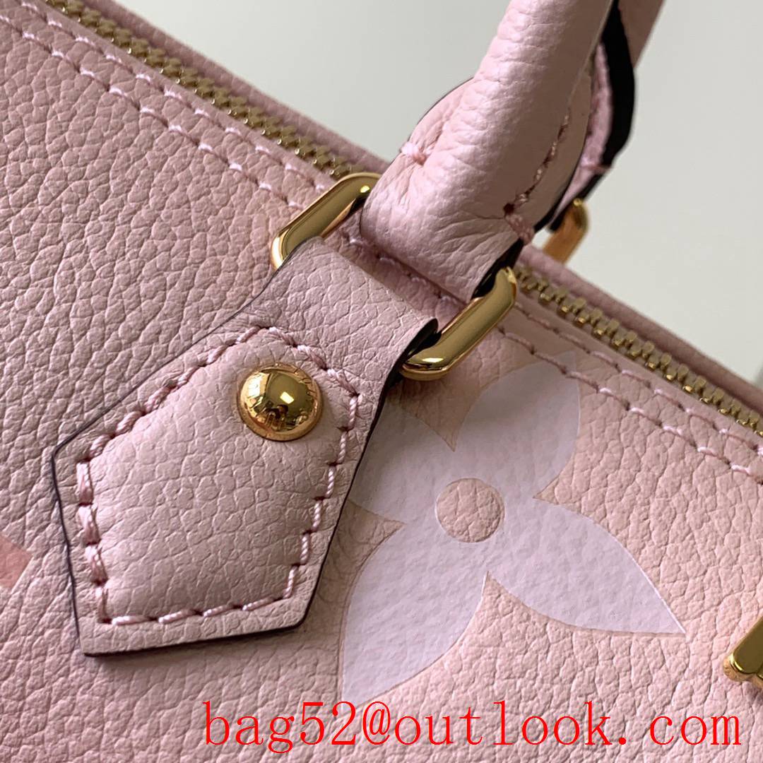 Louis Vuitton LV Monogram Papillon BB Leather Bag Handbag M45707 Pink